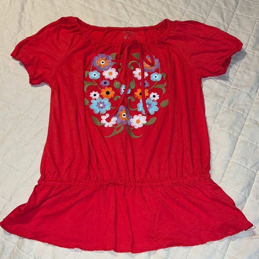Roper Embroidered Blouse L
